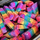 Black Cherry Rainbow Stick Bath Bomb